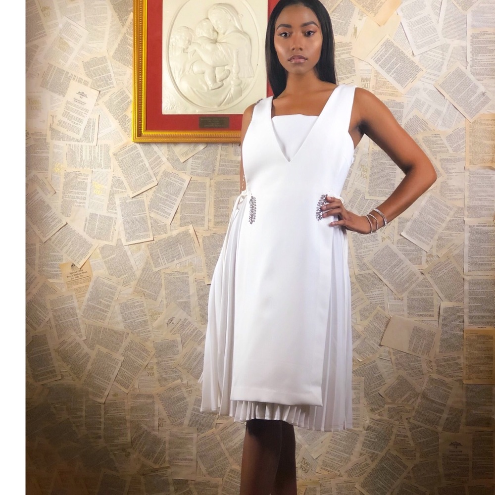 A prayer in Harlem dress